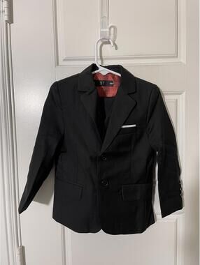 Boys Suits for Kids Size 3 Black 5 Pieces K107